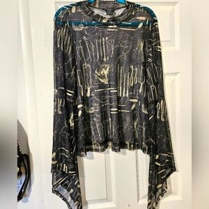 Hot Topic Mesh Shirt